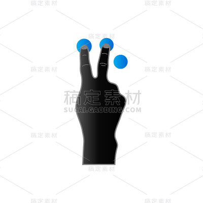 双音图标-手势