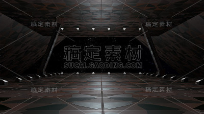 空间环境，为你的角色组合做好准备。三维渲染