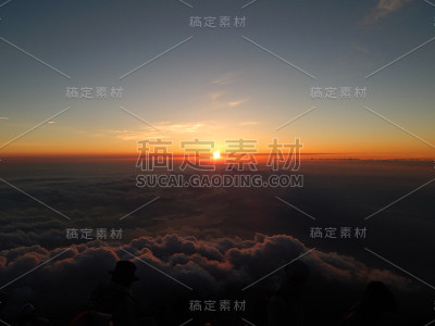 富士山日出