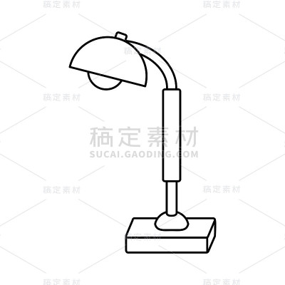 孤立的灯设计