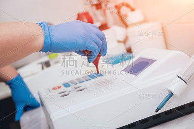 医疗设备。生物化学测试。技术