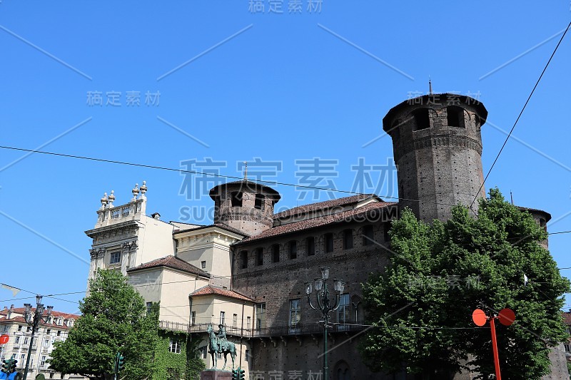 Castello degli Acaja 在意大利皮埃蒙特都灵的卡斯特罗广场