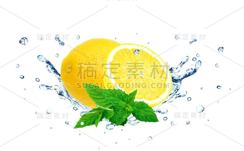 柠檬水溅