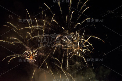 绚丽的烟花