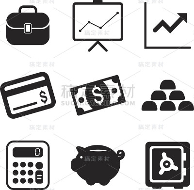 金融的图标