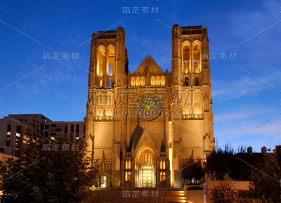圣弗朗西斯科诺布山的格雷斯大教堂
