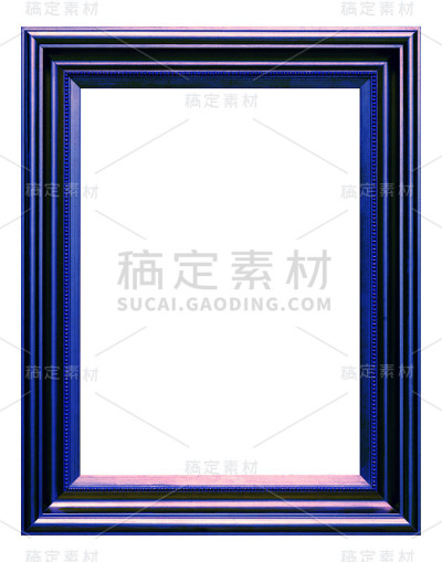 古董蓝框