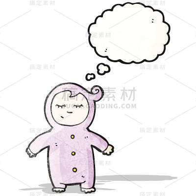 卡通小孩