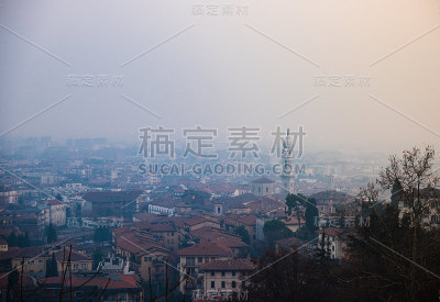 贝加莫黄昏