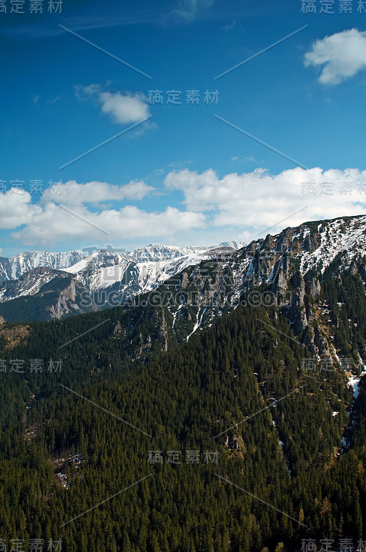 山景(从萨尼亚斯卡拉峰眺望)