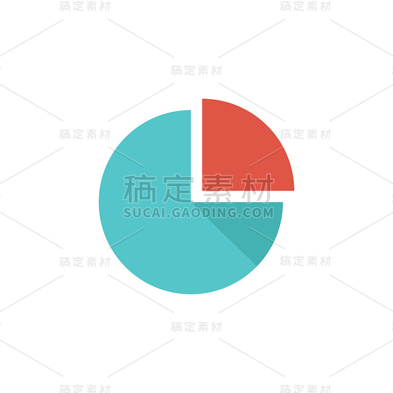 平面图标-饼图