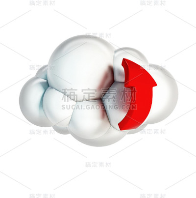 云计算上传概念。