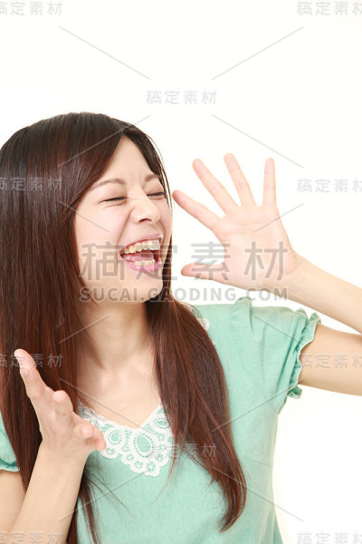 日本女人笑