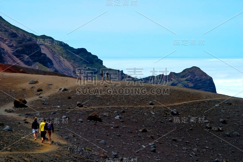 哈雷阿卡拉火山口