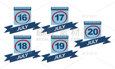 带丝带套装日历