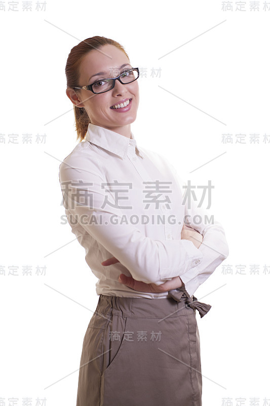 美丽的女商人