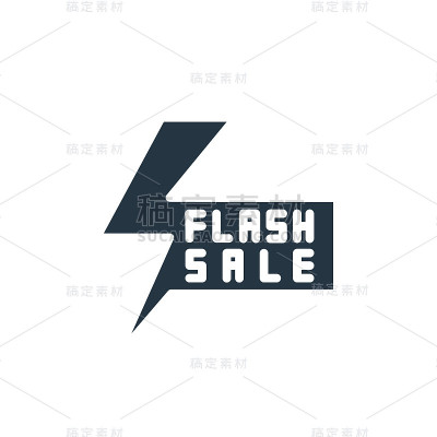 flash出售图标。字形flash销售图标为网站设计和移动，应用程序开发，打印。Flash销售图标从