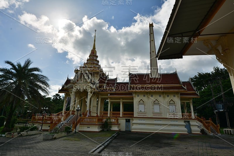 泰国普吉岛的查隆寺