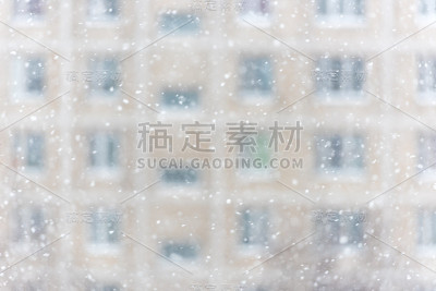 大城市下雪