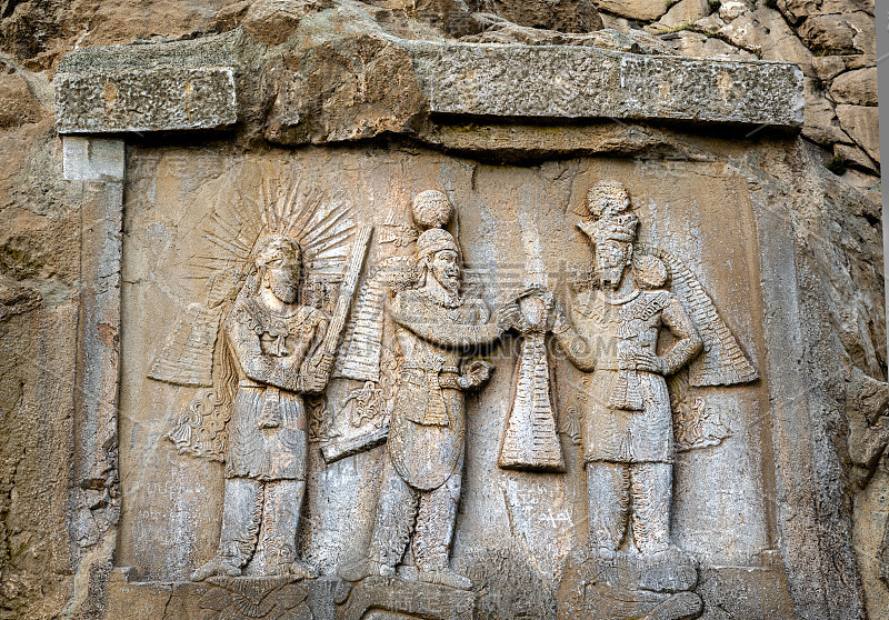 Taq-e Bostan, Kermanshah，伊朗。