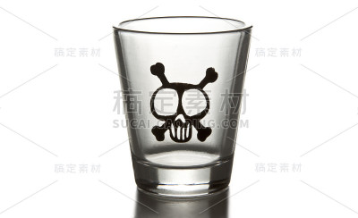 空的玻璃杯
