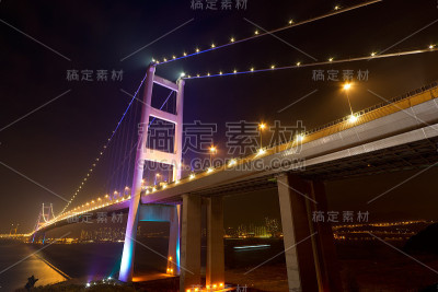 青马桥夜景
