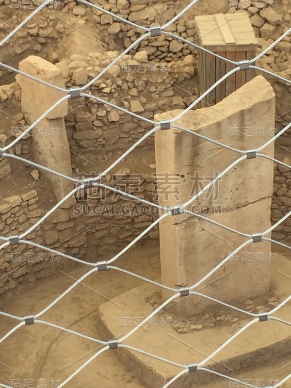 Göbeklitepe Örencik村联合国教科文组织世界遗产方尖碑动物图案Şanlıurfa的第