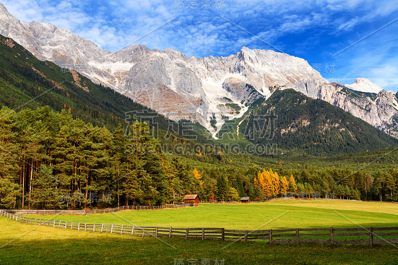 米明格高原与高山山脉