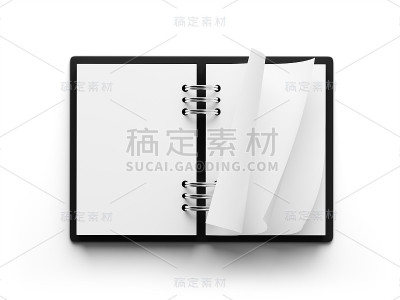 空白白纸记事本