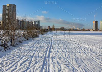 一个新的住宅区
