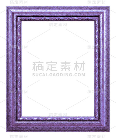 古紫色框