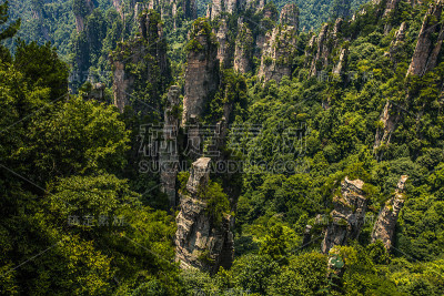 张家界岩溶支柱