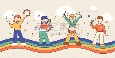 音乐和孩子