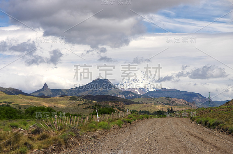 巴塔哥尼亚路和拉宁火山