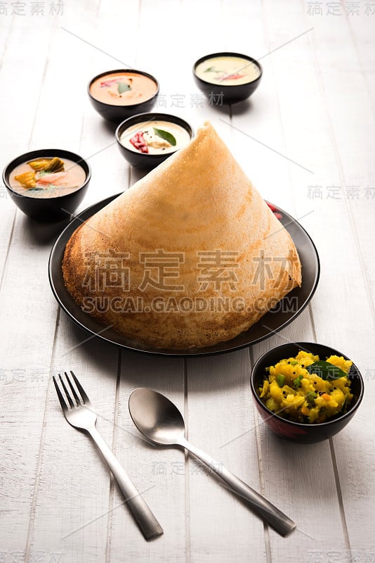 Masala dosa，南印度食物