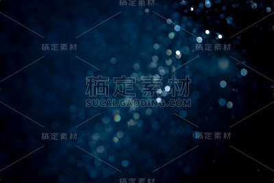 水蓝色的散景