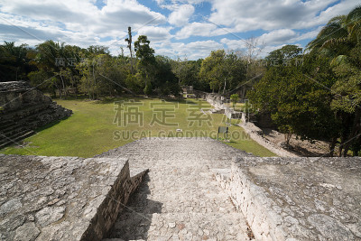 Kohunlich考古遗址，墨西哥