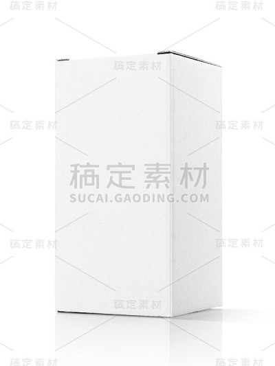 空白包装白纸板箱生态产品设计