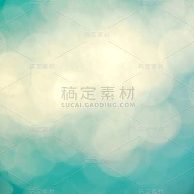 柔焦散景光效果上有波纹