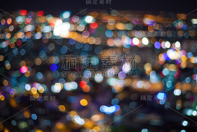 城市散景抽象背景