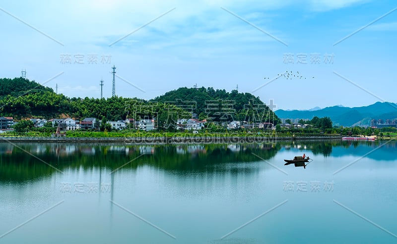 浙江省千岛湖的风景