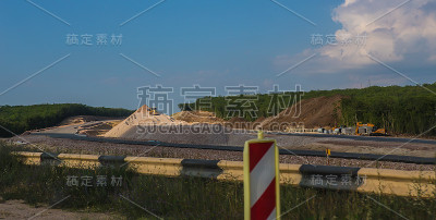 筑路用的机械