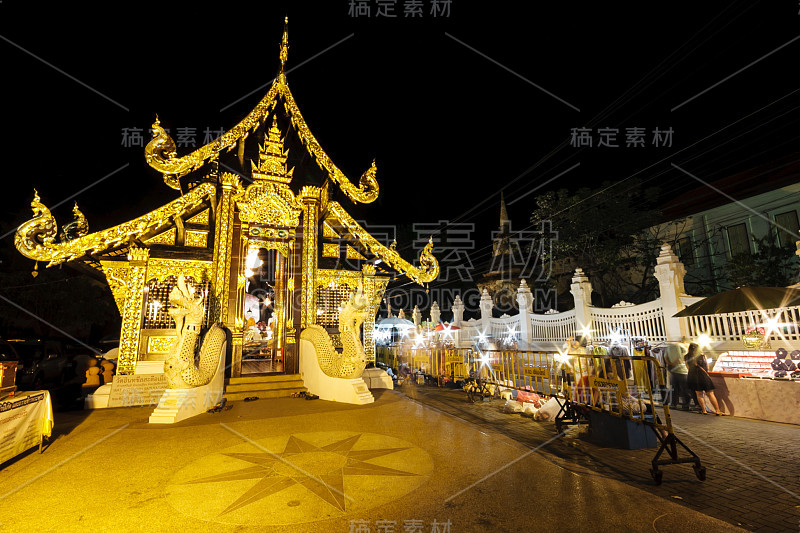 清迈的寺院