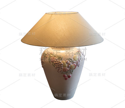 用于室内设计的台灯切割镜头