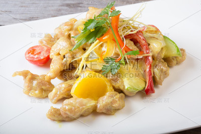 鸡肉咖喱菜