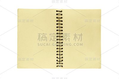 空白的记事本
