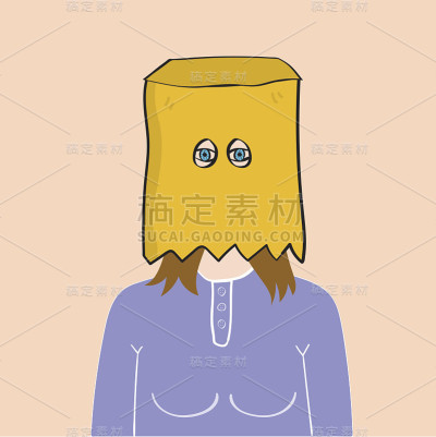 棕色纸袋伪装