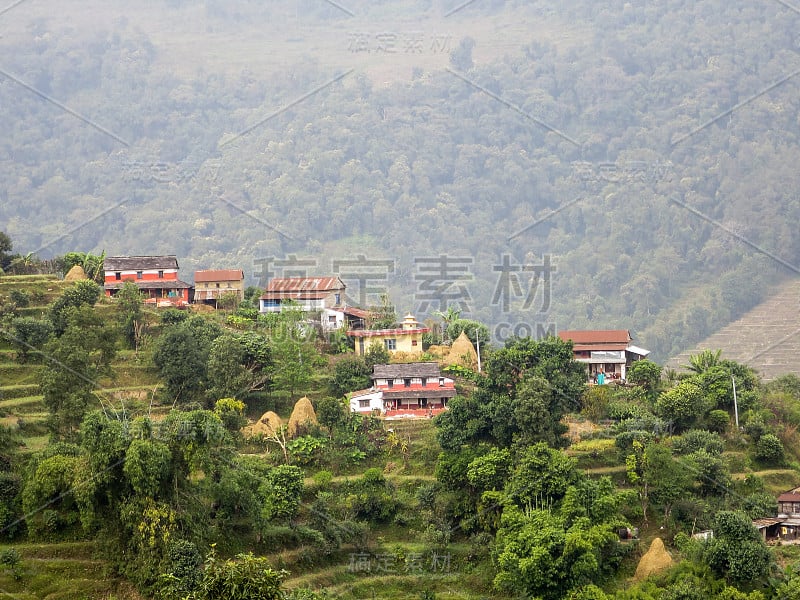 喜马拉雅的山村