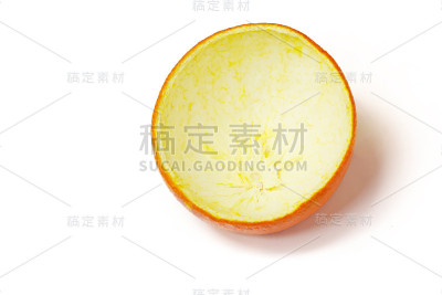 新鲜桔皮
