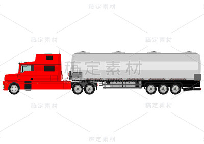 水箱的卡车